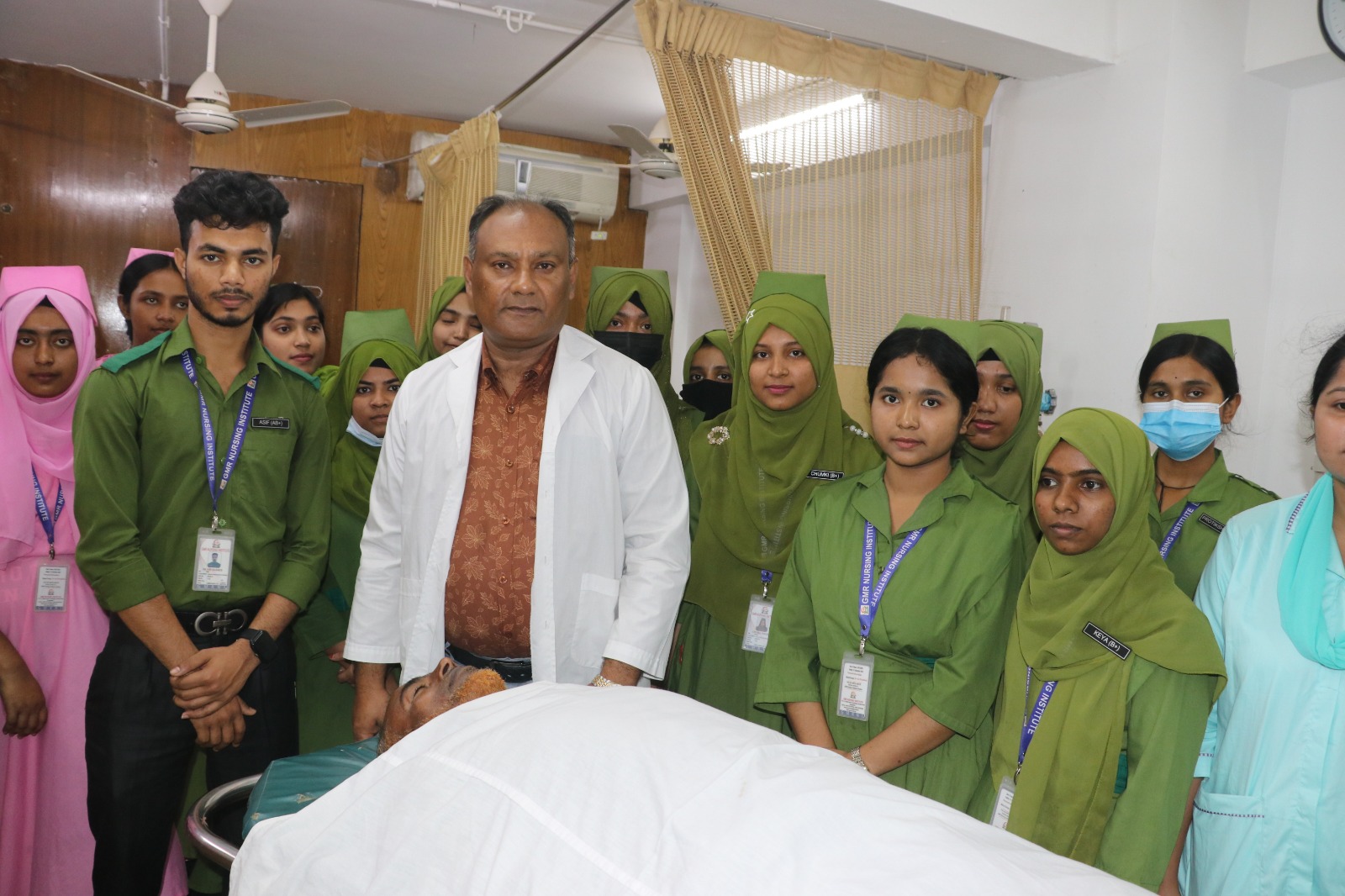 Hands-on training facility, GMR Nursing Institute, Khulna.