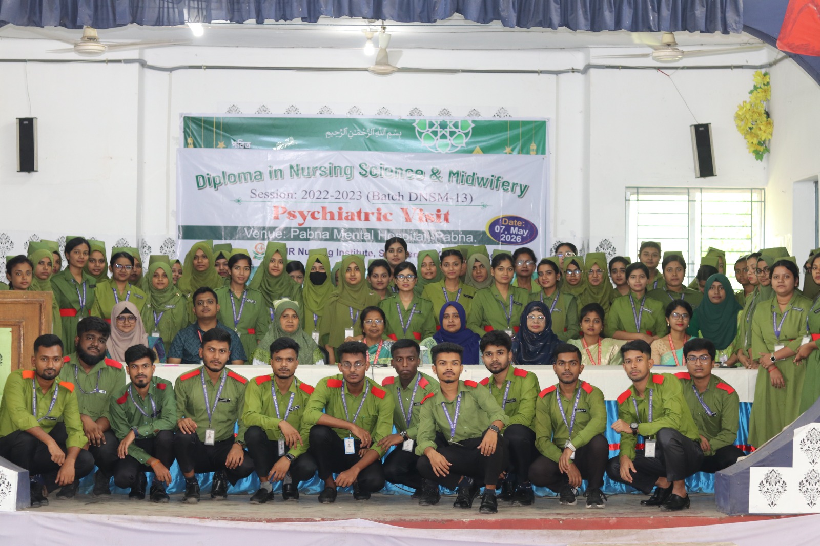 Psychiatric Visit Pabna Mental Hospital,Pabna. Batch DNSM -13