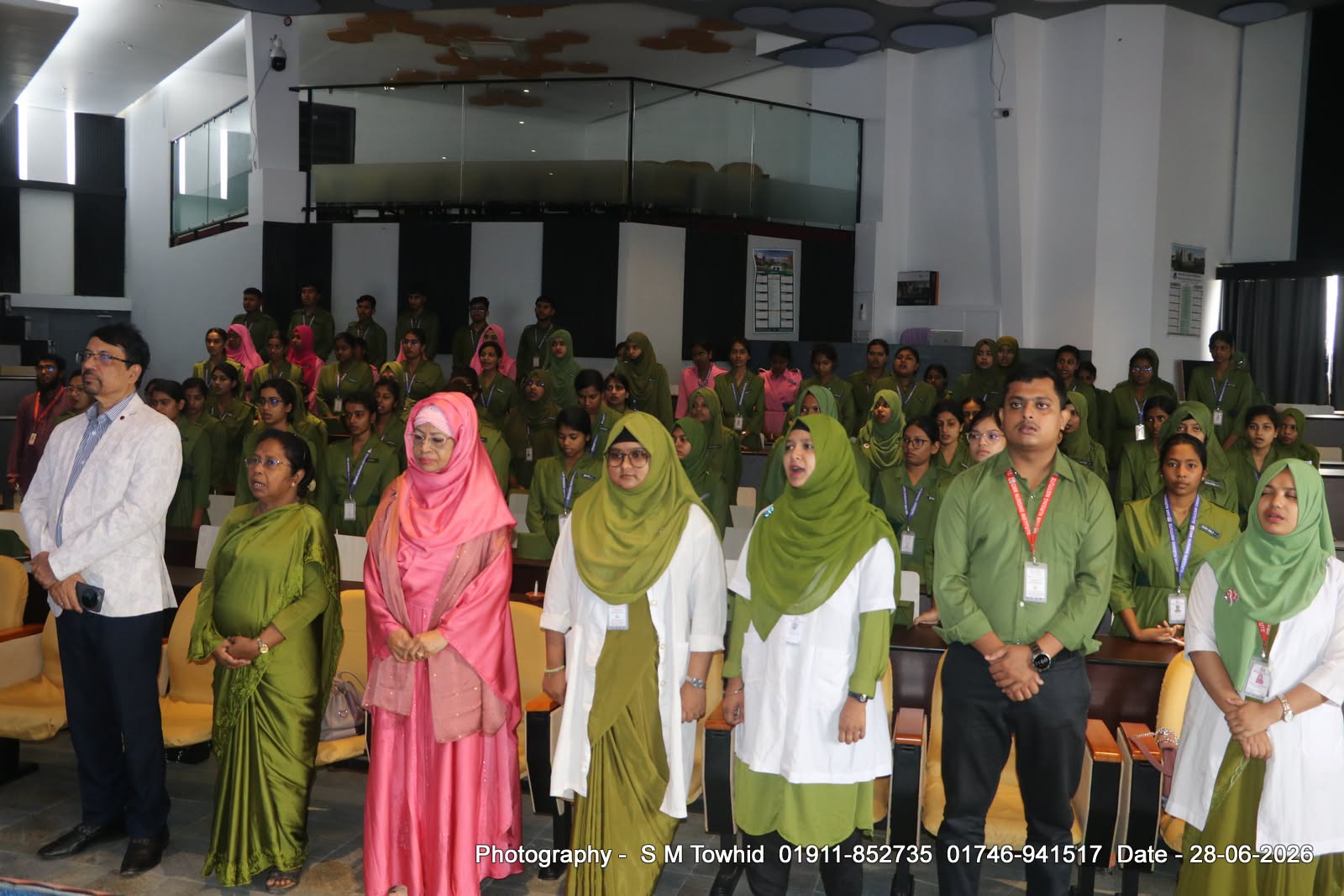 Capping Ceremony-2026 Diploma in Nursing Science & Midwifery -16th Batch Diploma in Midwifery- 06th Batch Venue- Gazi Medical College  Auditorium  Khulna ,Bangladesh